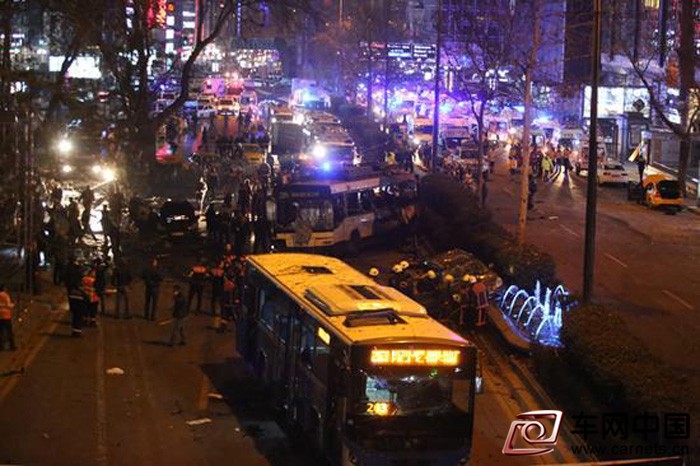 土耳其汽车爆炸已致34人遇难 中使馆发安全提醒
