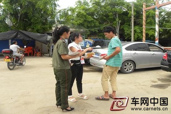 福清大队开展电动车消防安全宣传活动