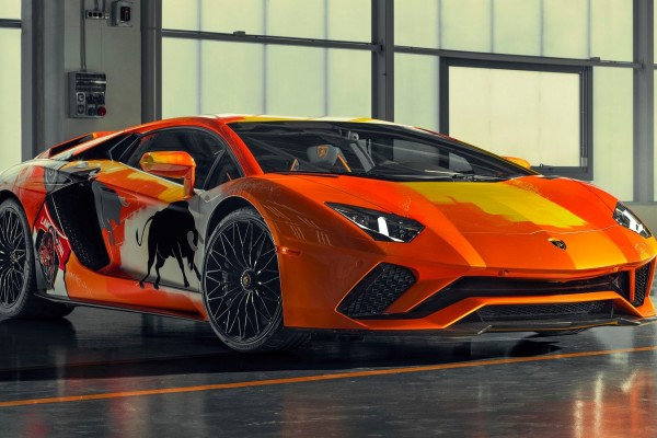 2019 Lamborghini Aventador S by Skyler Grey